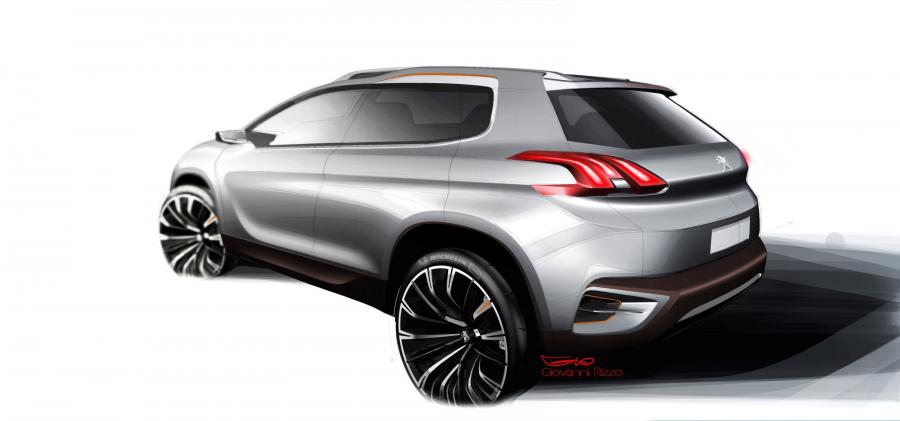  Peugeot Urban Crossover Concept 2012 года  (фото 3 из 16)